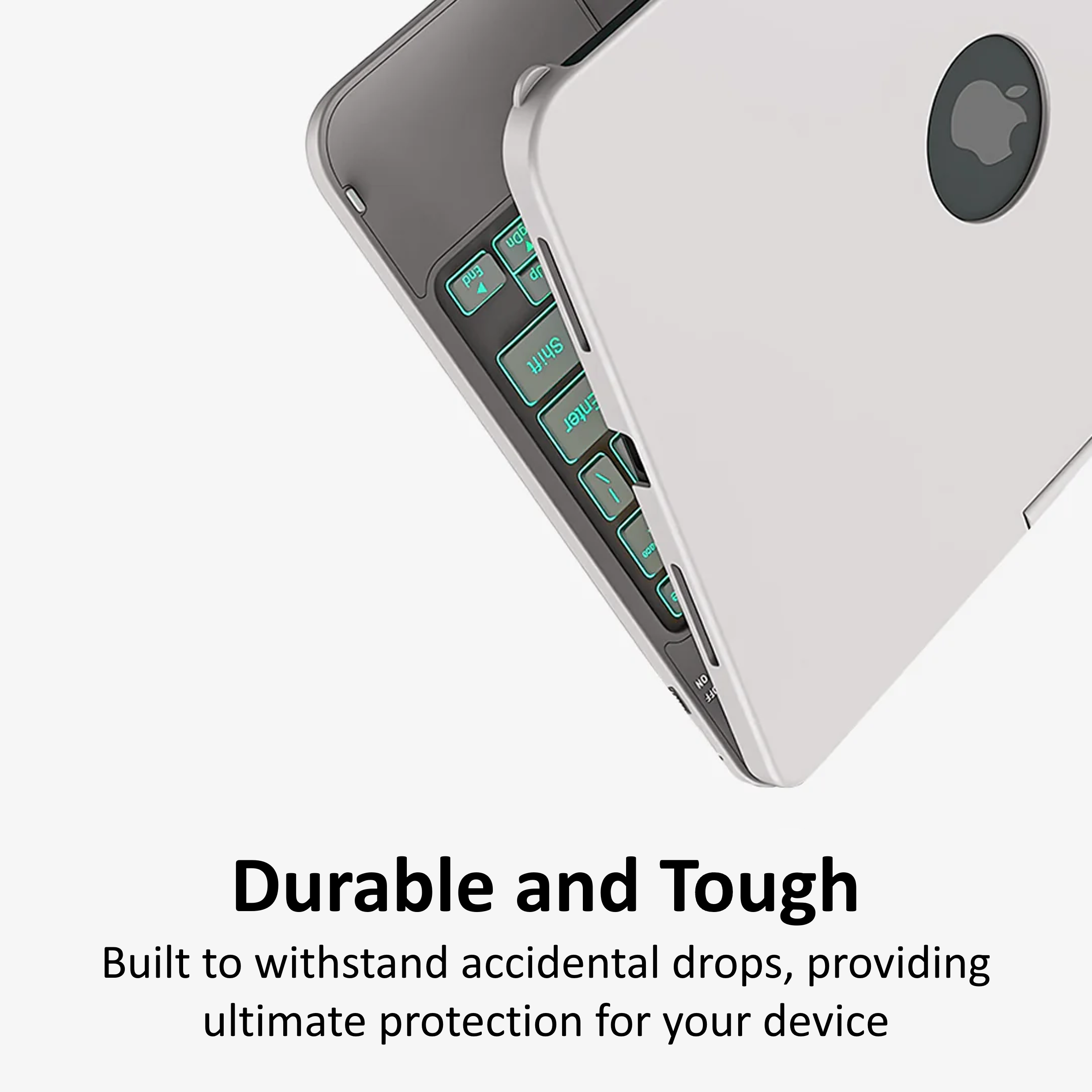 Swivel Rotating Wireless Keyboard Case for iPad