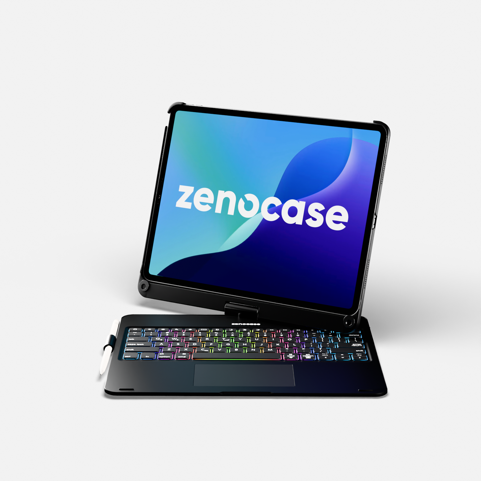 Swivel Rotating Wireless Keyboard Case for iPad – 360° Rotation